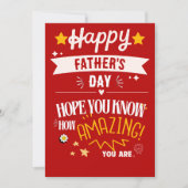 夫への面白い誕生日カード  ユニークなバースデーカード シーズンカード (正面)