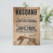 夫へ いつまでも愛してる 出欠カード (スタンド正面)