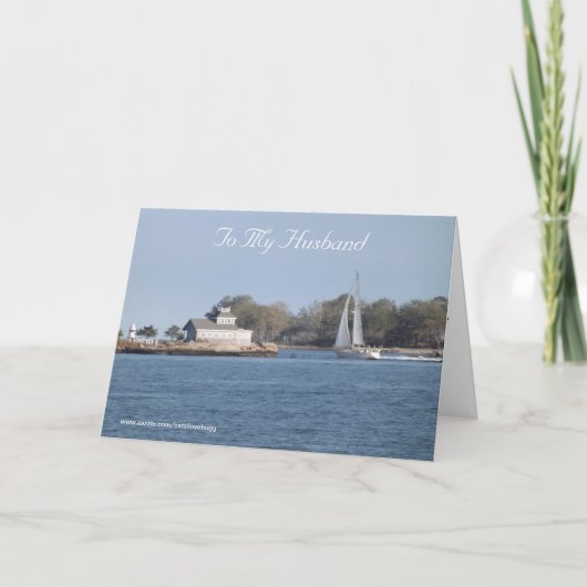 夫へ カード (正面)