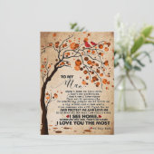 夫へ 私の夫に家が見える 招待状 (スタンド正面)