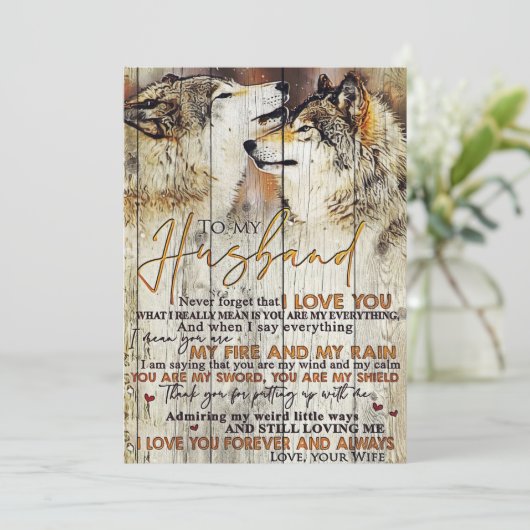 夫へ 私はあなたを愛している シーズンカード (スタンド正面)