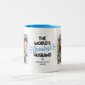 夫もっとも偉大2写真2トーンコーヒーマグ ツートーンマグカップ (中央)