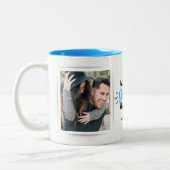 夫もっとも偉大2写真2トーンコーヒーマグ ツートーンマグカップ (左)