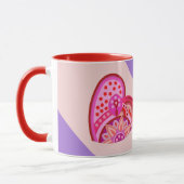 夫や妻へのLOVE MUG マグカップ (左)