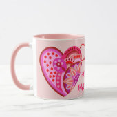 夫や妻へのLOVE MUG マグカップ (左)
