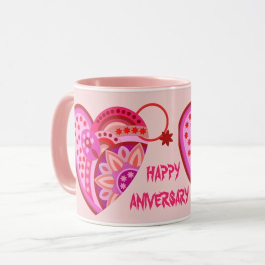 夫や妻へのLOVE MUG マグカップ (正面左)