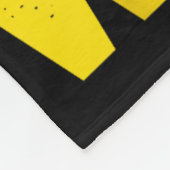 夫よ 私は大好きよ  ブラジル人の美人妻 結婚式当日B フリースブランケット (角)