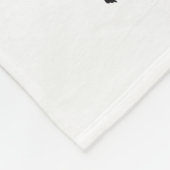 夫を一度熱狂するに1頭のヤギに追い込む フリースブランケット (角)