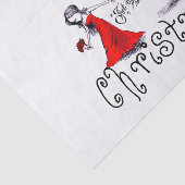 夫を引っ張おもしろいる結婚女性 薄葉紙 (詳細)