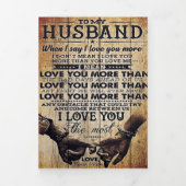 夫を愛して |かわいい引用文 | 三つ折り案内状 (カバー)