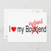 夫を愛す ポストカード (正面/裏面)