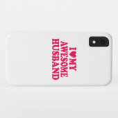 夫を愛素晴らしす Case-Mate iPhoneケース (裏面(横))