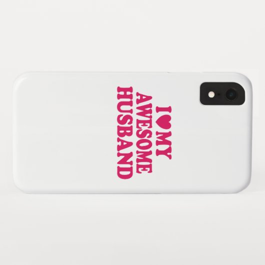 夫を愛素晴らしす Case-Mate iPhoneケース (裏面(横))