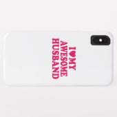 夫を愛素晴らしす Case-Mate iPhoneケース (裏面(横))