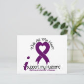 夫を支えるアルツハイマー病 ポストカード (スタンド正面)