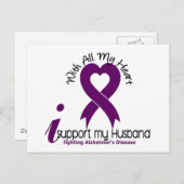夫を支えるアルツハイマー病 ポストカード (正面/裏面)