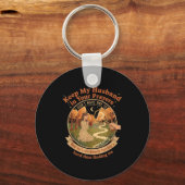 夫を祈りの中で支えてください 私はまだ夫がいません キーホルダー (正面)