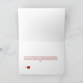 夫オーナメントメリークリスマス シーズンカード (内部)