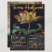 夫カスタマイズへの贈り物 |最高の人への贈り物 メニュー (正面/裏面)