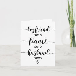 夫カスタムの妊娠告知カード カード