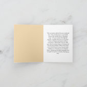 夫カスタム亡の弔電メッセージカード サンキューカード (内部)