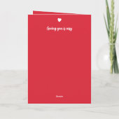 夫シルバー25周年記念レッド カード (裏面)