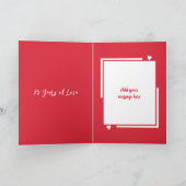 夫シルバー25周年記念レッド カード (内部)