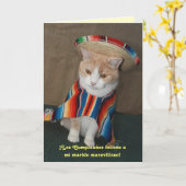 夫スペインのの誕生日 カード (黄色い花)