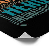 夫ダディープロテクターヒーロー新生児学者 ポスター (角)