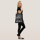 夫ダディープロテクターヒーロー退役軍人パパ トートバッグ (モデル)