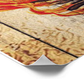 夫デザイン |ラブレターの贈り物 ポスター (角)