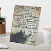 夫デザイン |ラブレターデザイン | 台座サイン (インサイチュ)