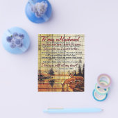 夫デザイン |夫へのラブレター チラシ (シングル)