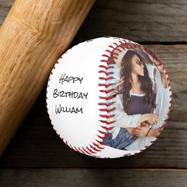 夫ハッピーバースデー写真野球 野球ボール