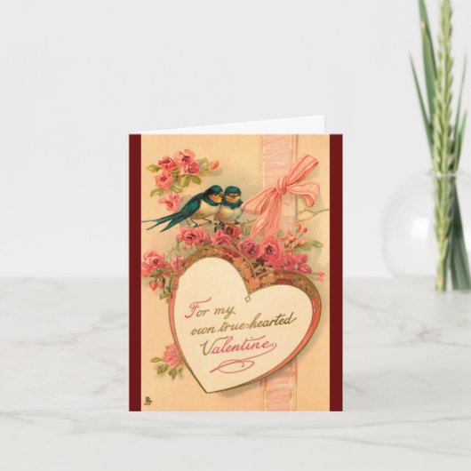 夫バレンタインのブルーバーズカード シーズンカード (正面)