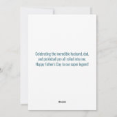 夫パパピックルカスタムボールレジェンド父の日 シーズンカード (裏面)