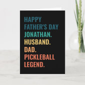 夫パパピックルカスタムボールレジェンド父の日 シーズンカード (正面)