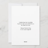 夫パパピックルボールレジェンドレトロ父の日 シーズンカード (裏面)