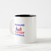 夫パパファンタジーサッカー ツートーンマグカップ (正面左)