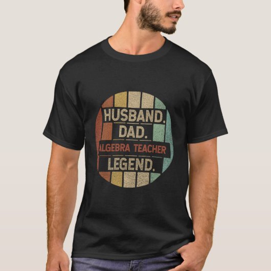 夫パパ代数先生凡例 Tシャツ (正面)