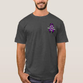 夫パパ戦士…フィブロシャツ Tシャツ (正面)