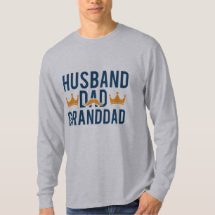 夫パパ祖父 Tシャツ