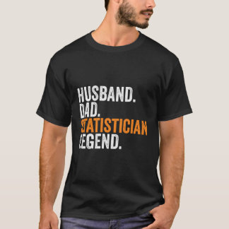 夫パパ統計論説占い事務所 Tシャツ