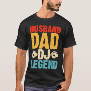 夫パパDJレジェンド Tシャツ
