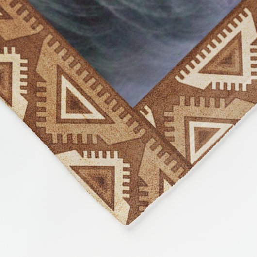 夫パーソナライズされたからの妻への手紙 フリースブランケット (角)