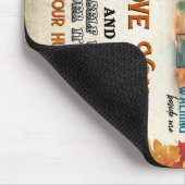 夫パーソナライズされたから妻へ忘れは マウスパッド (コーナー)