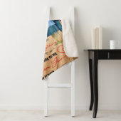 夫パーソナライズされたの誕生日 シェルパブランケット (インサイチュ)