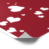 夫パーソナライズされたの贈り物から妻への手紙 ポスター (角)