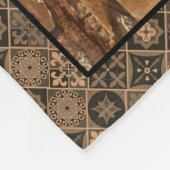 夫パーソナライズされたへの妻の贈り物からの手紙 フリースブランケット (角)