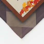 夫パーソナライズされたへの手紙バレンタインデー フリースブランケット (角)